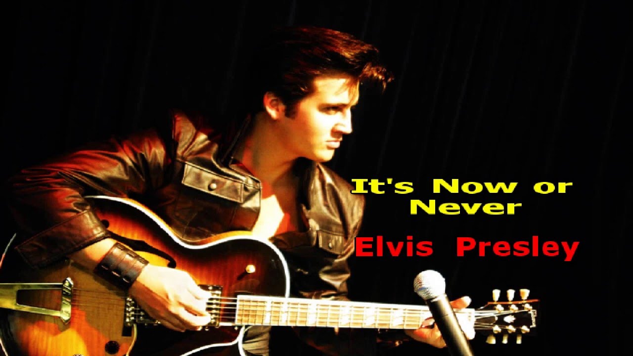 It's Now or Never Karaoke (Original!) - Elvis Presley (High Quality!)