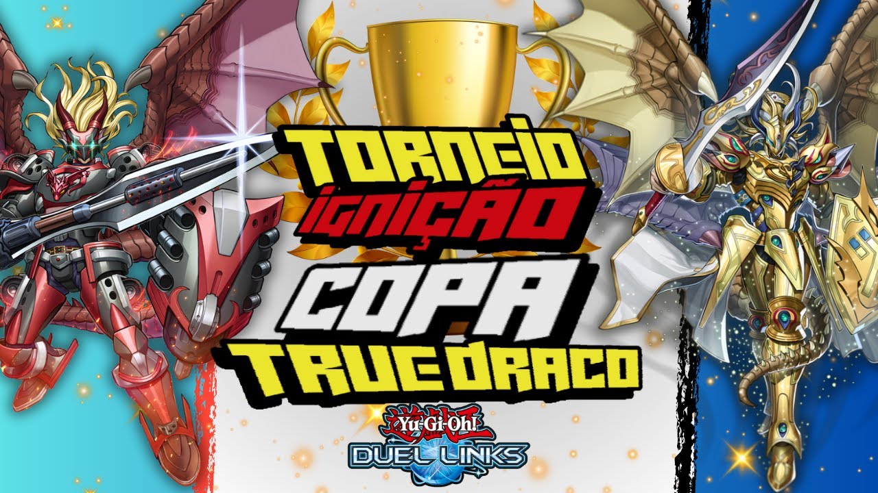 🔴LIVE Torneio Ignição e Copa True Draco semanal de Yu-Gi-Oh! Duel Links! 🔥#yugioh #duellinks