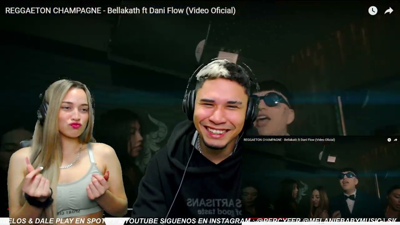 REGGAETON CHAMPAGNE (feat. Dani Flow) Bellakath VIDEO OFICIAL || REACCIÓN
