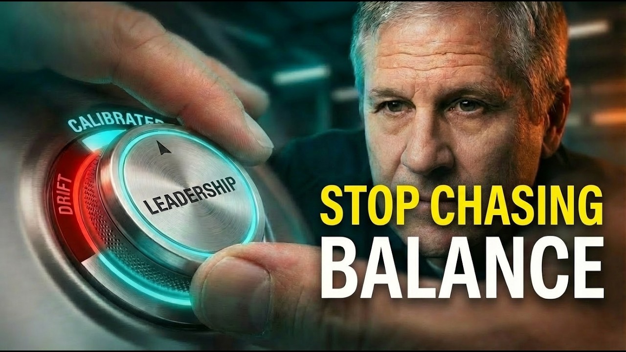 Why Great Leaders Never Chase Perfect Balance