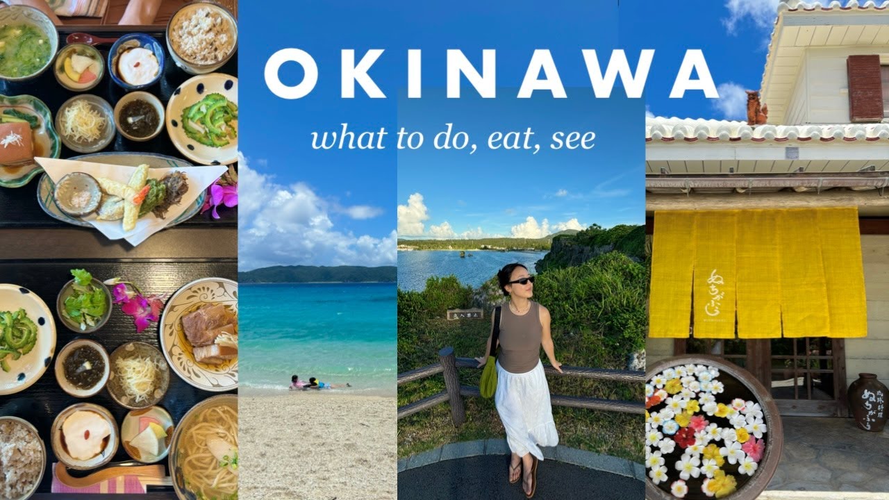 4 days in OKINAWA, JAPAN 🌺 | island eats, pottery streets, the BEST izakayas, and a remote beach