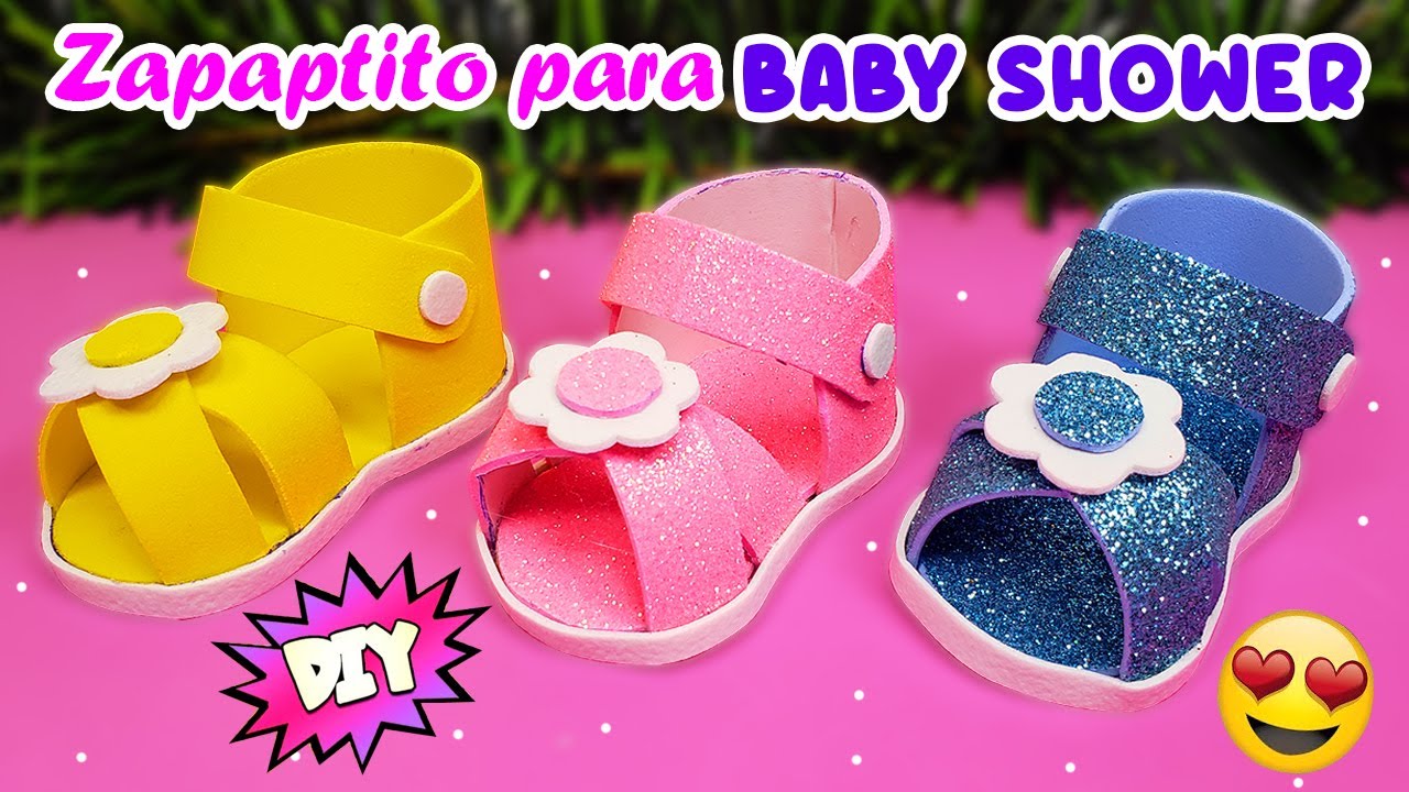 👶 RECUERDOS PARA BABY SHOWER | Zapato/Sandalia para Baby Sower 🥰 souvenir for baby shower