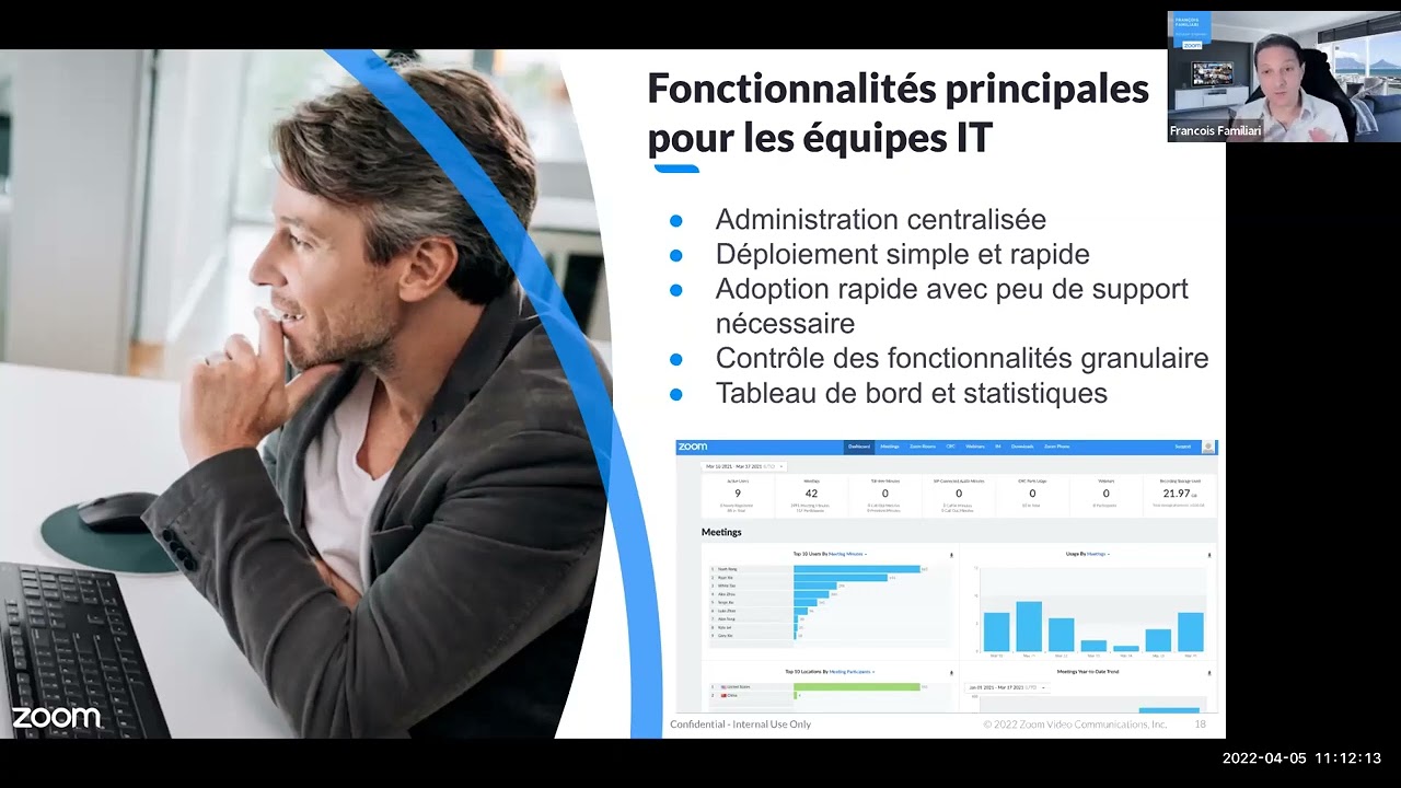 Zoom, plus que de la visio, une plateforme de communications unifiées