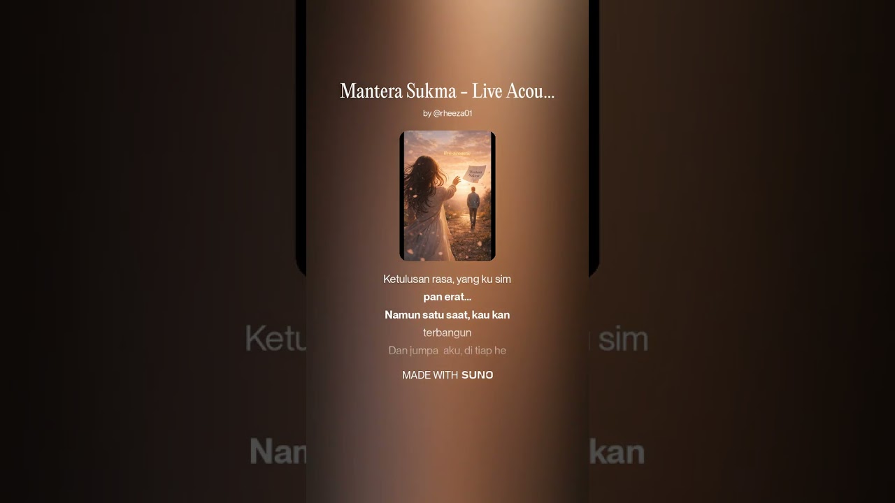 Mantera Sukma - Live Acoustic version