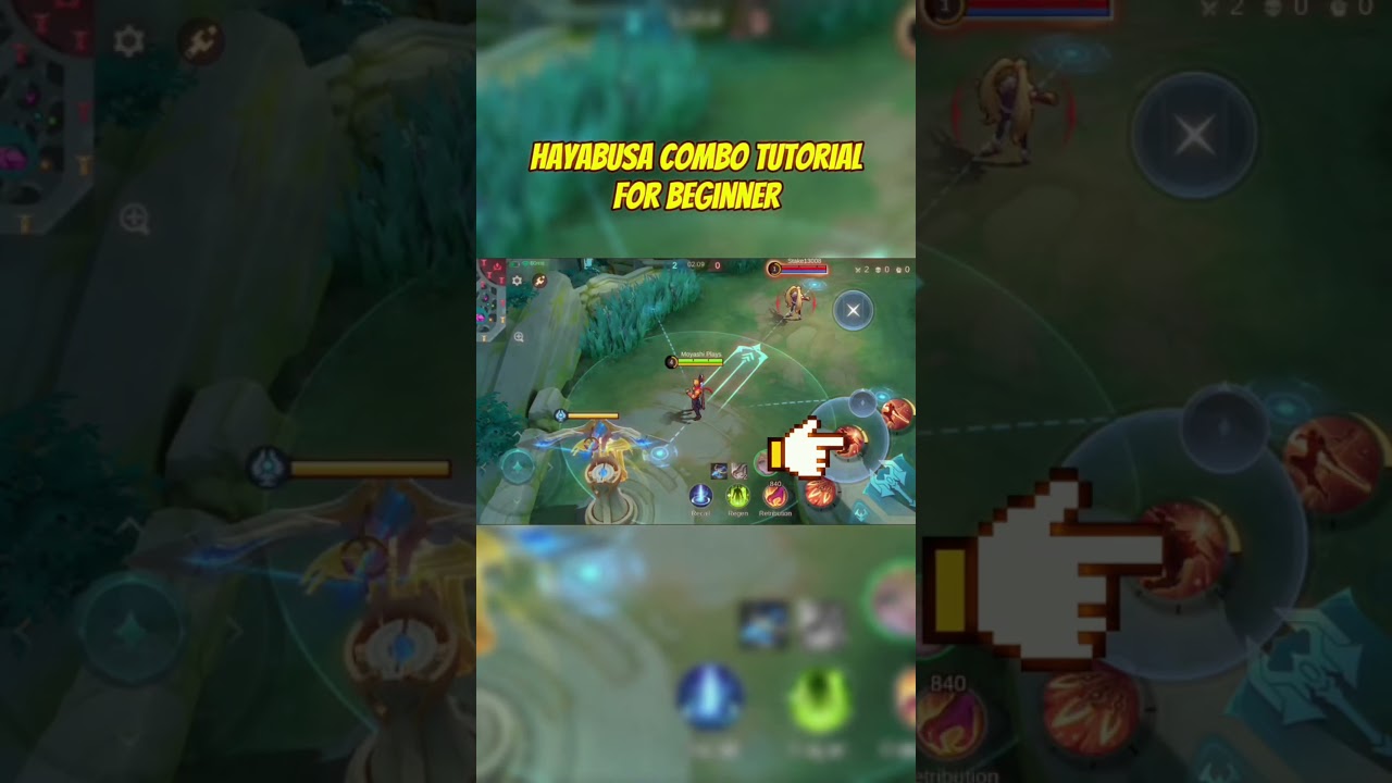 Hayabusa Combo Skill Tutorial for Beginner #mobilelegends #mlbb #tutorial