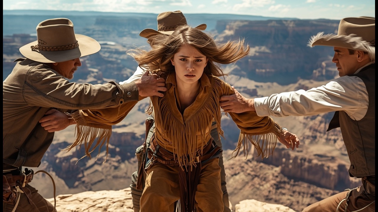 Shoved From the Ridge, the Apache Girl’s Leg Snapped — The Cowboy Found Her Crying and Acted Fast