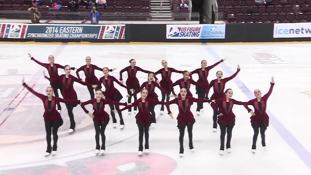 2014 eastern synchronized skating sectional championships novice fs 01   Skyliners Nov