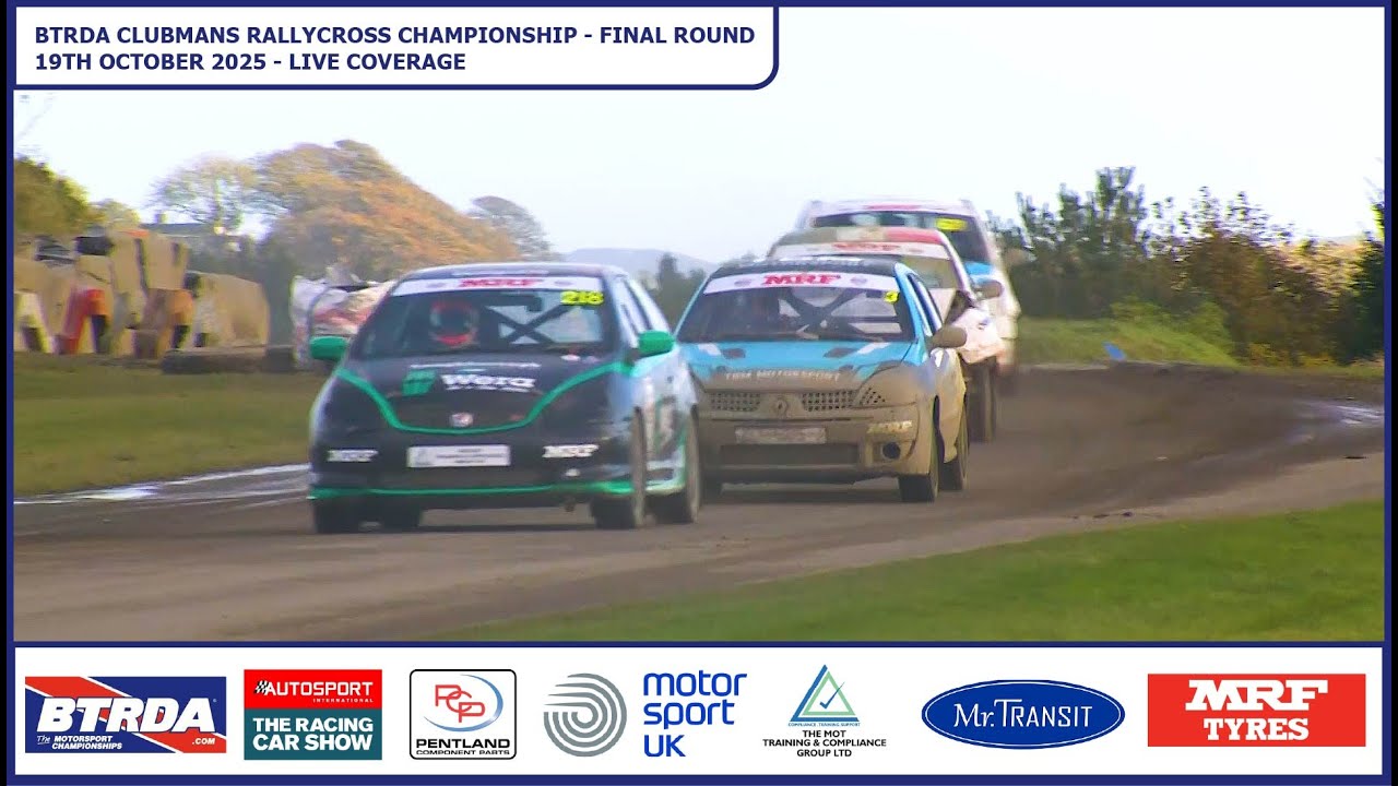 BTRDA Clubmans Rallycross Championship - Final Round - Knockhill Racing Circuit - 19th October 2025