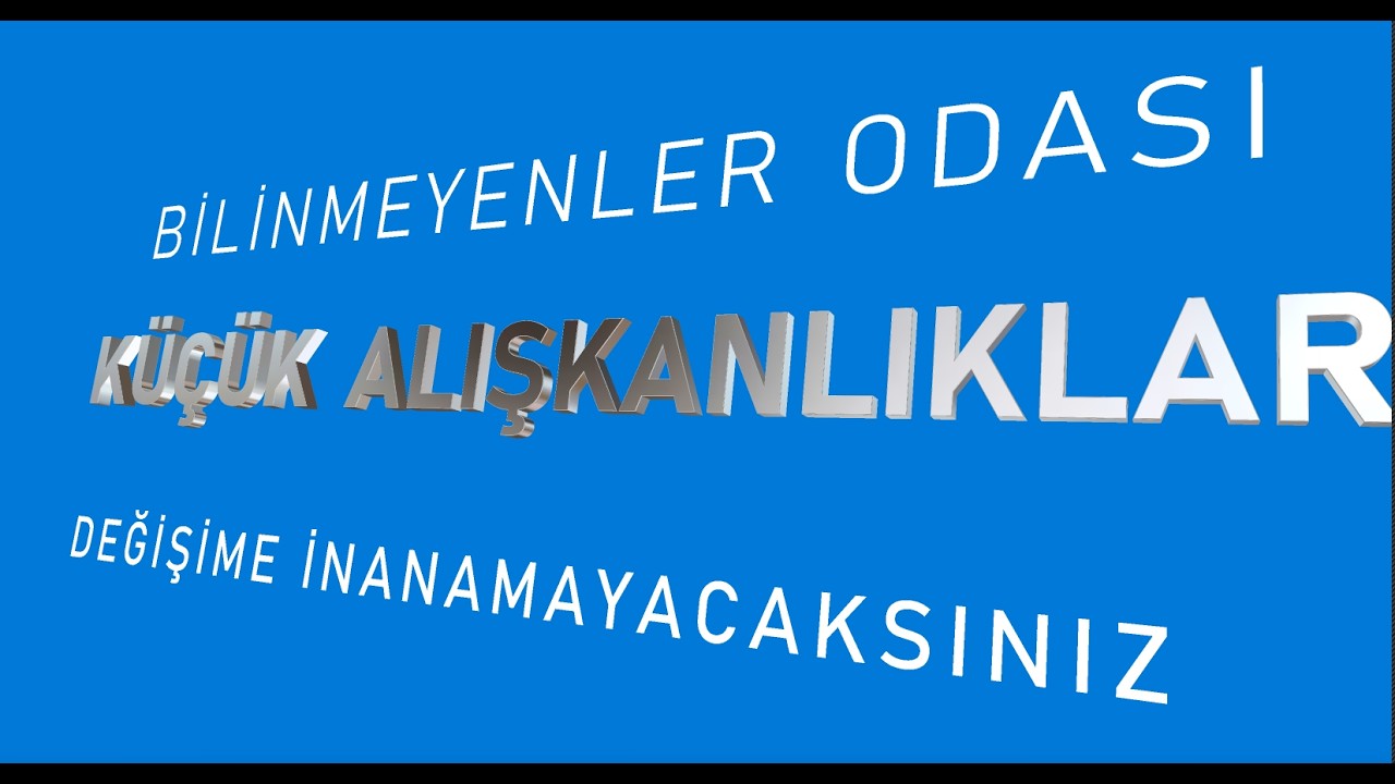 KÜÇÜK ALIŞKANLIKLAR PART 36
