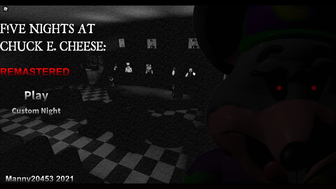Roblox Five Nights at Chuck e Cheese Remastered (All nights no death)