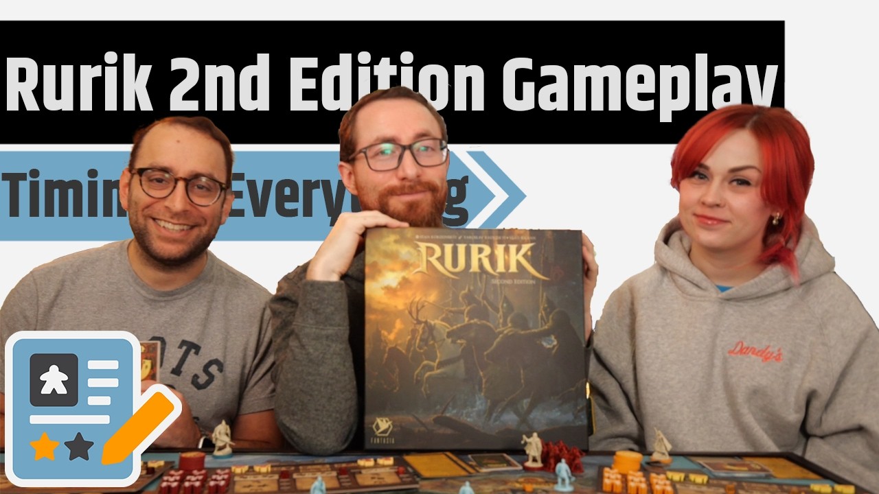 Rurik Second Edition Gameplay - It's Not About Who Has Power...It's About When You Have Power