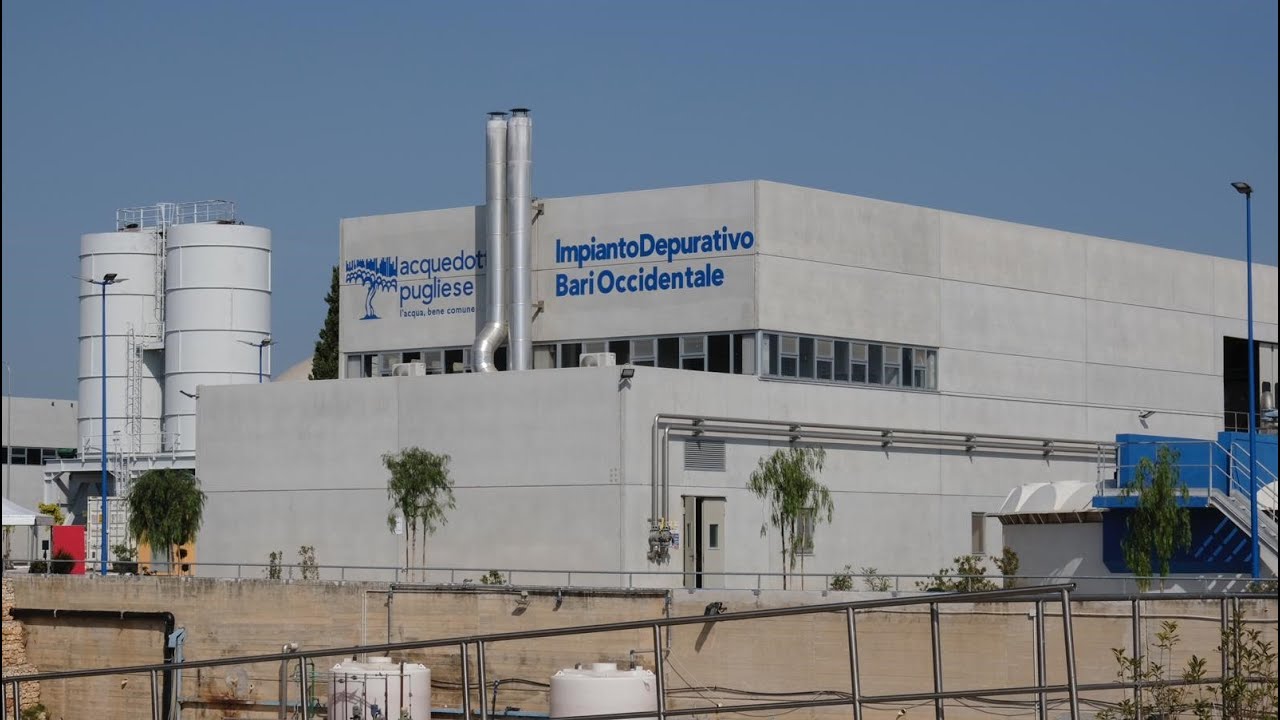 Depuratore Bari Ovest:  un'eccellenza tecnologica.