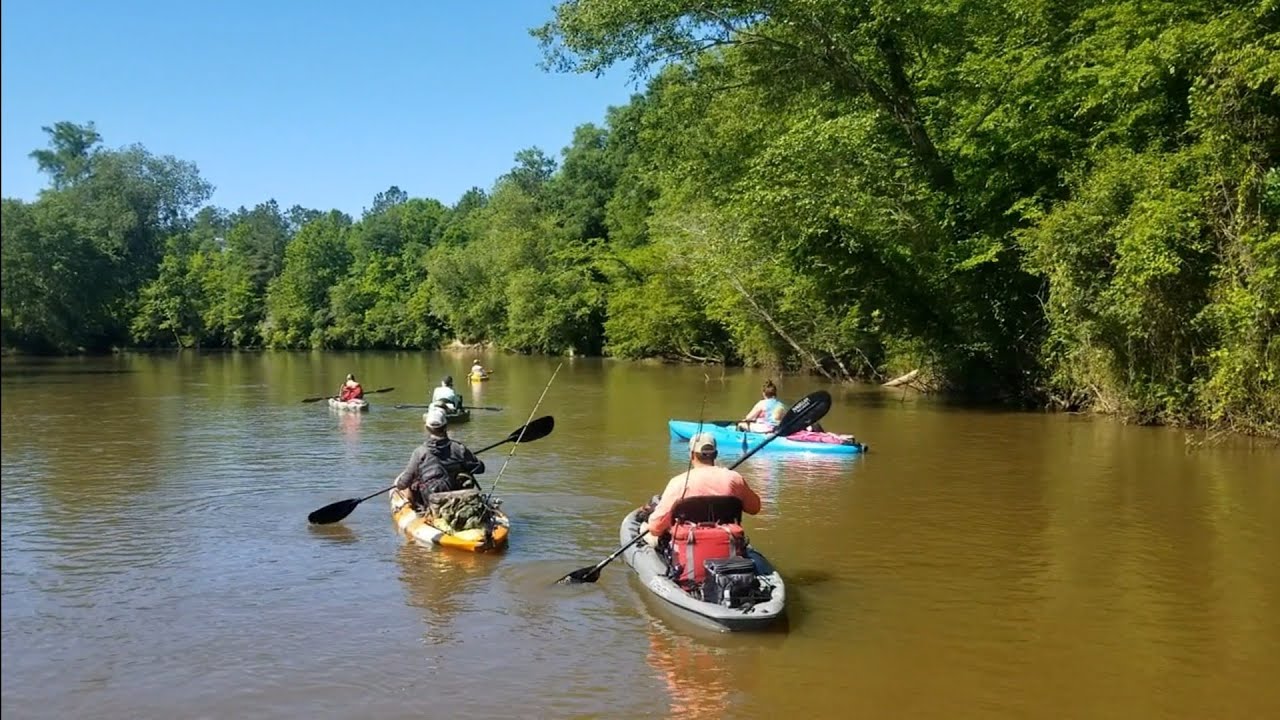 Kayak Camping and Fishing With Friends on the Choctawhatchee River