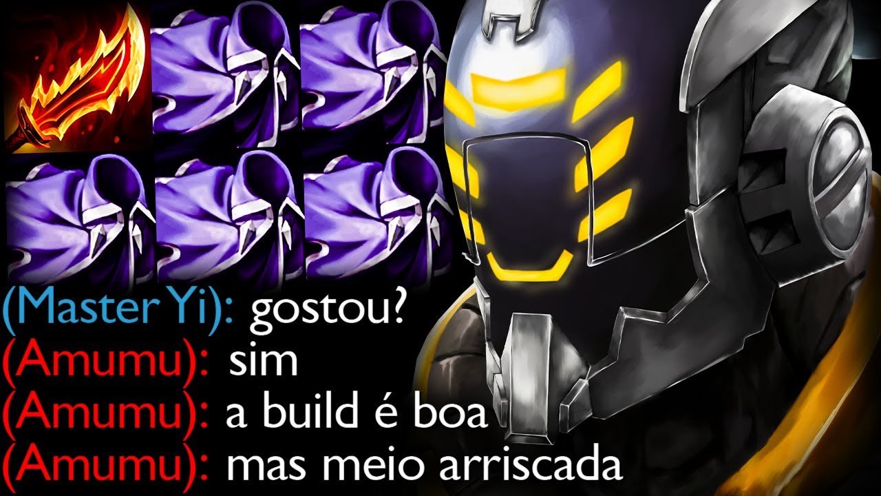 MASTER YI DA GUINSOO E 5 CAPAS DE AGILIDADE KKKKKKKKK