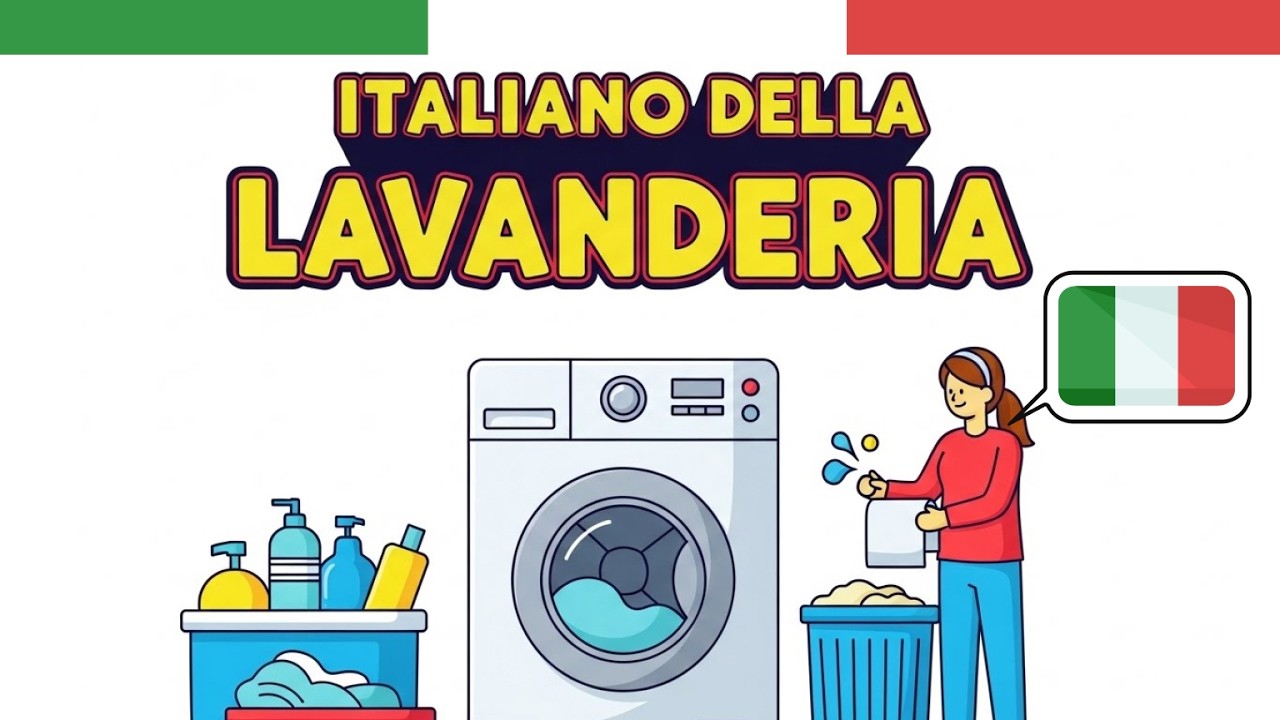 Parlare Italiano Conversazione Facile: Semplificare le faccende di lavanderia 🧺 | Impara l’Italiano
