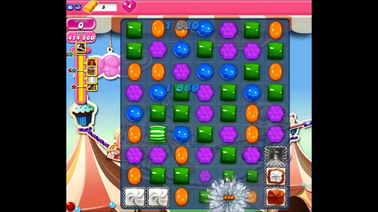 1,000,000 Views Special! Candy Crush Saga: Four Color Fun