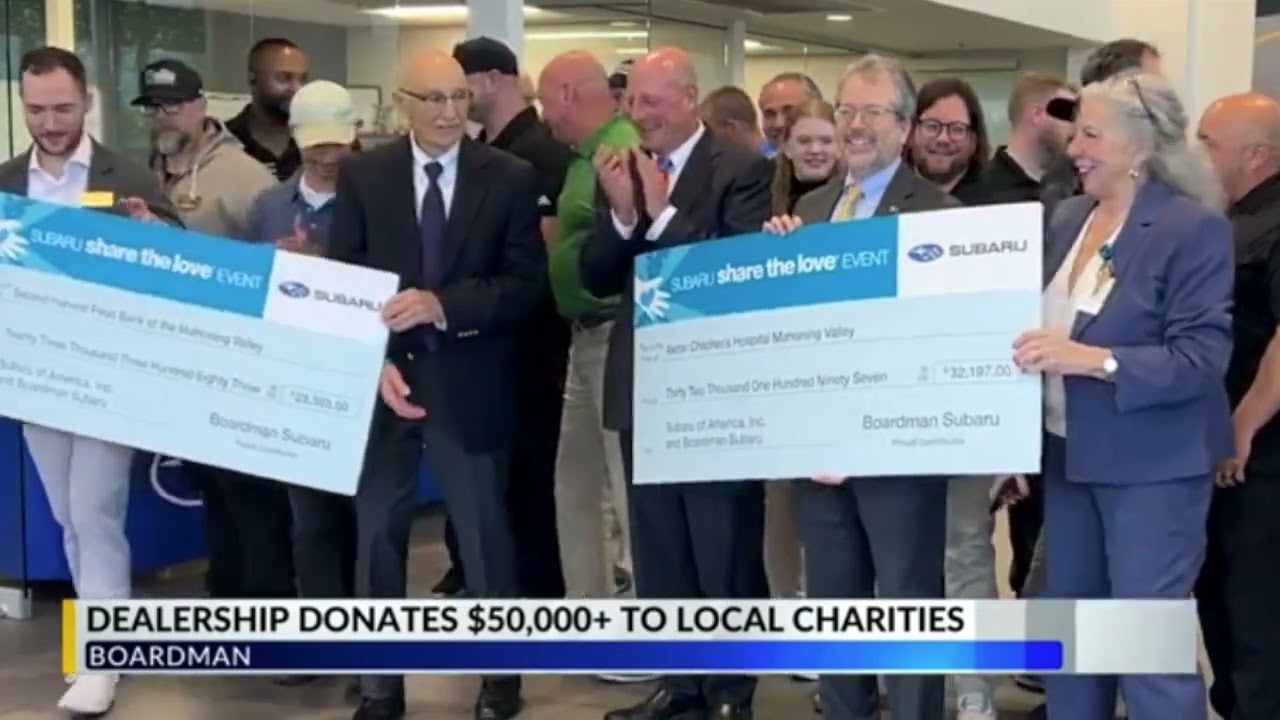 Local dealership shares the love with $50k+ donation