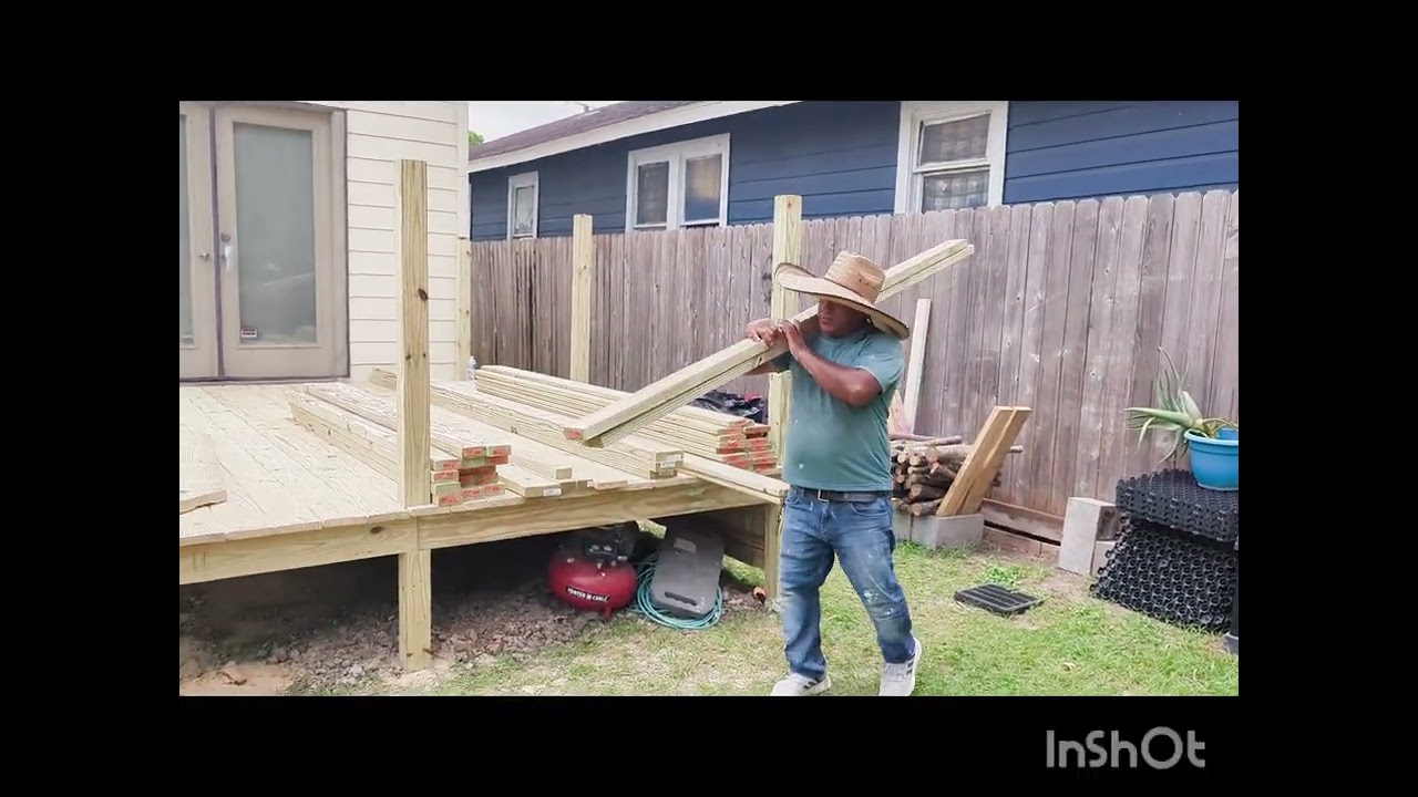 Construcción de Deck patio
