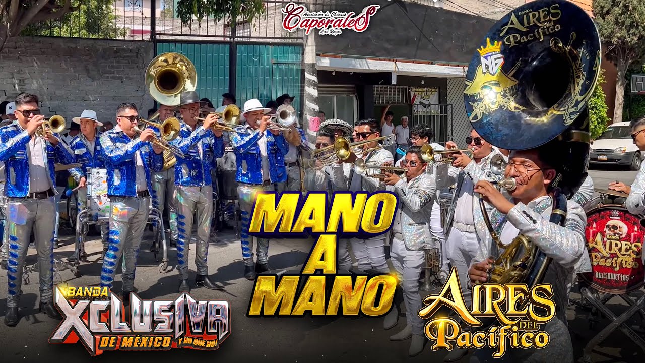 Mano A Mano Banda Aires Del Pacífico Y Banda La Xclusiva De México Carnaval Los Reyes La Paz 2025