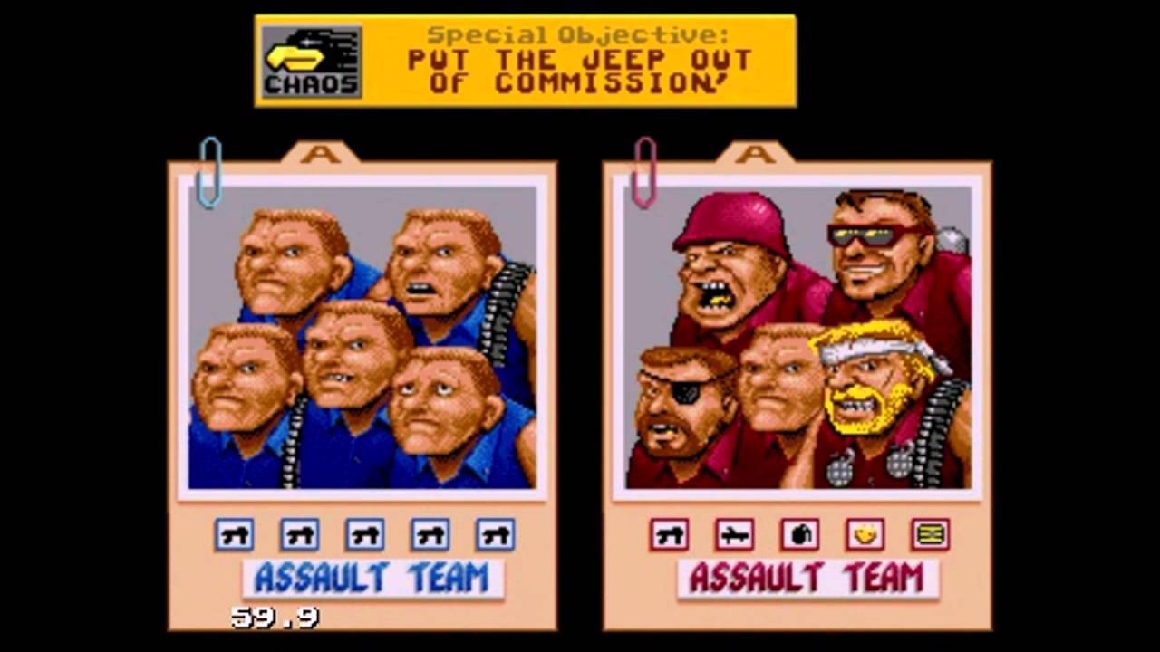 Видеопрохождение и обзор General Chaos(Генерал Хаус)Sega,Genesis.