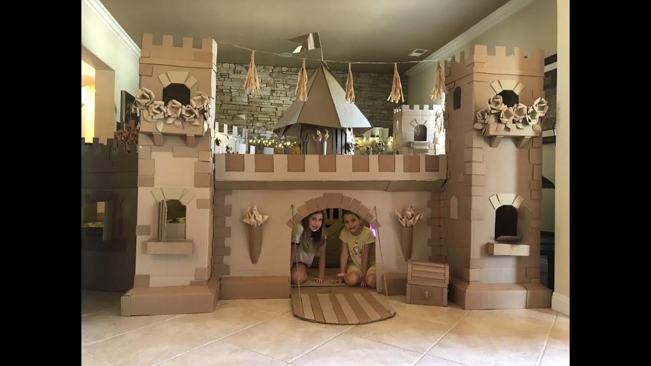 Amazing Cardboard Castle!!