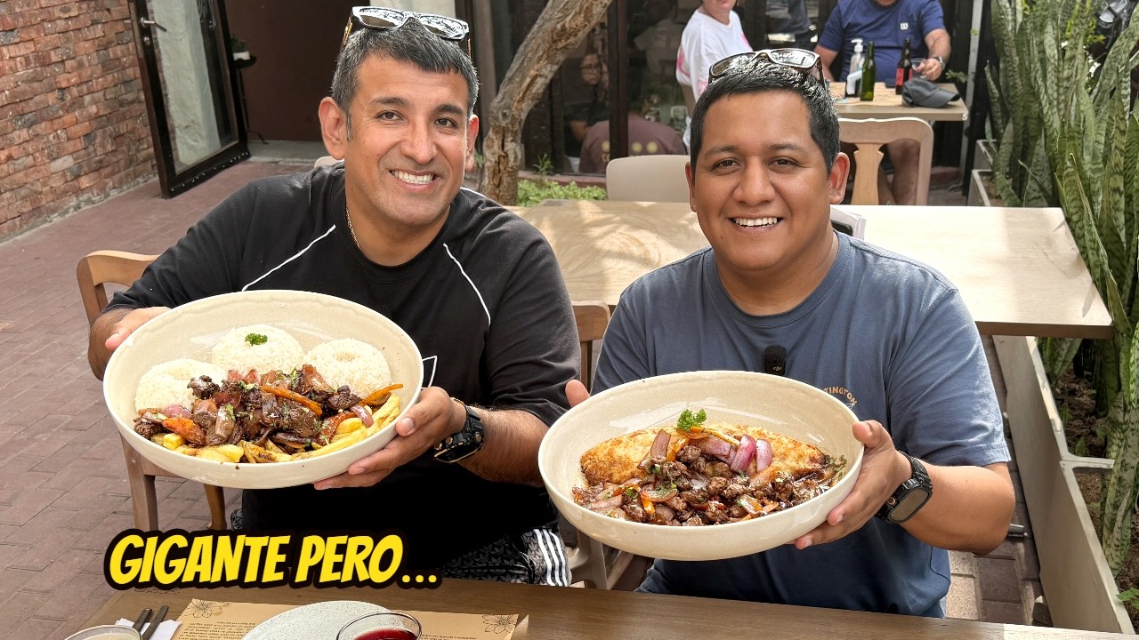 PROBÉ el LOMO SALTADO XXL más VIRAL de Miraflores… ¿vale la pena o es PURA FAMA?