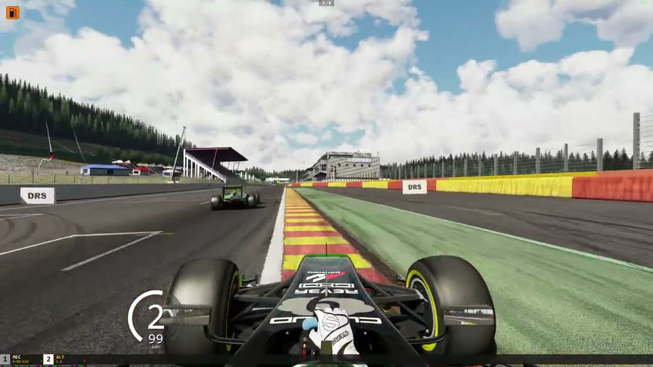 Assetto Corsa SPA 1v1 | Moza R3