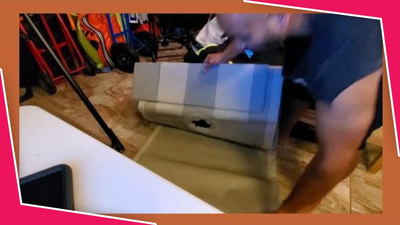 Installing wood board on Air Deck Floor for your inflatable boat