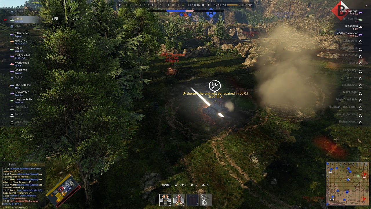 It won't open - War Thunder
