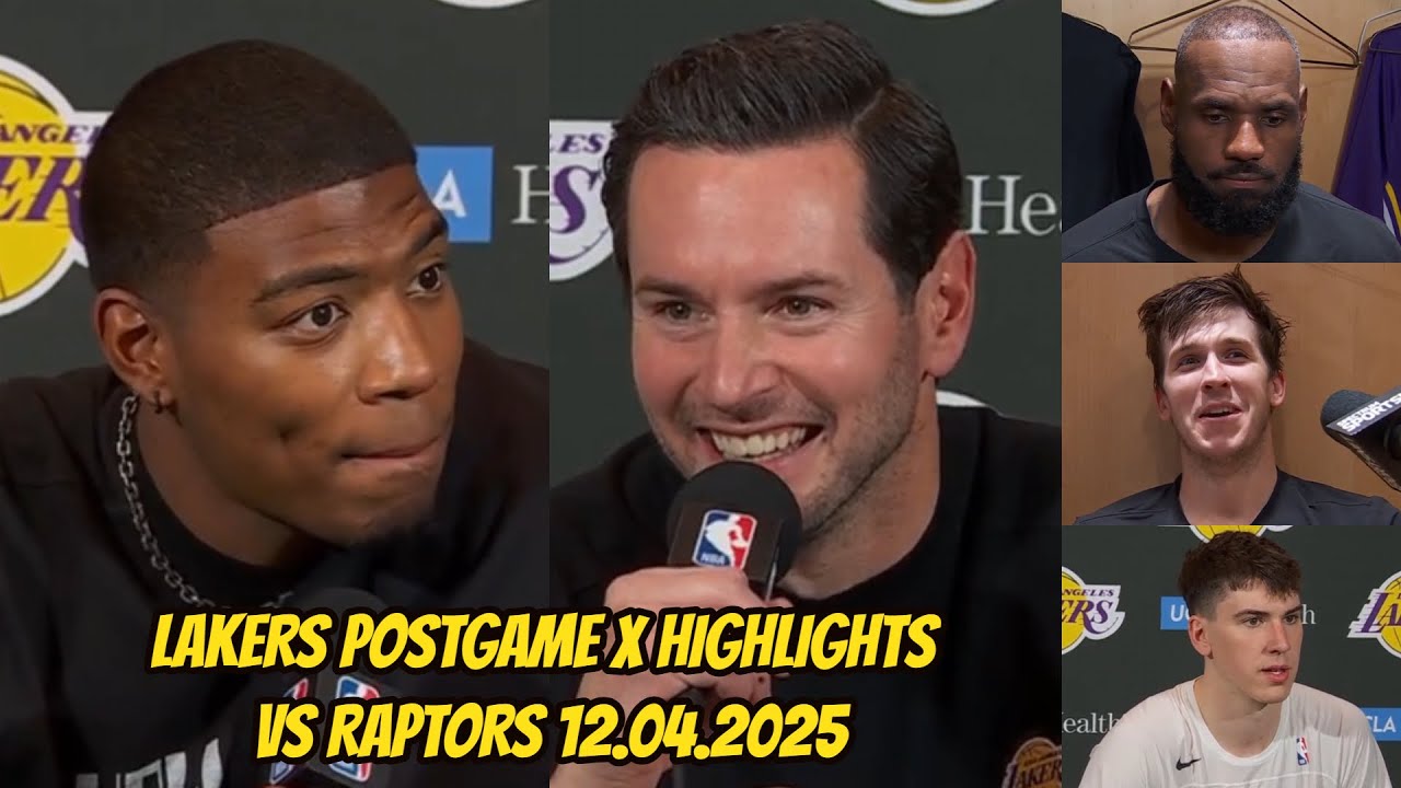 Lakers vs Raptors | Postgame Interviews x Highlights: December 4, 2025