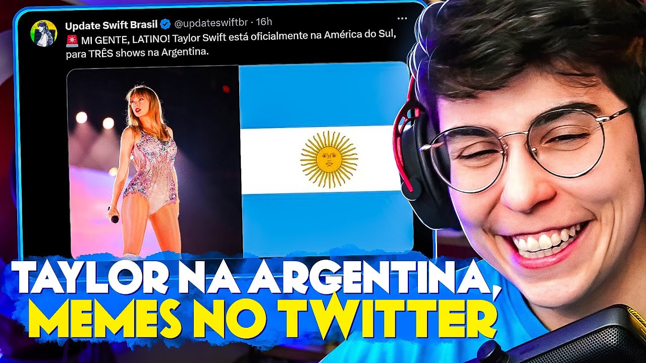 TAYLOR SWIFT CHEGOU A AMÉRICA LATINA! - melhores memes!