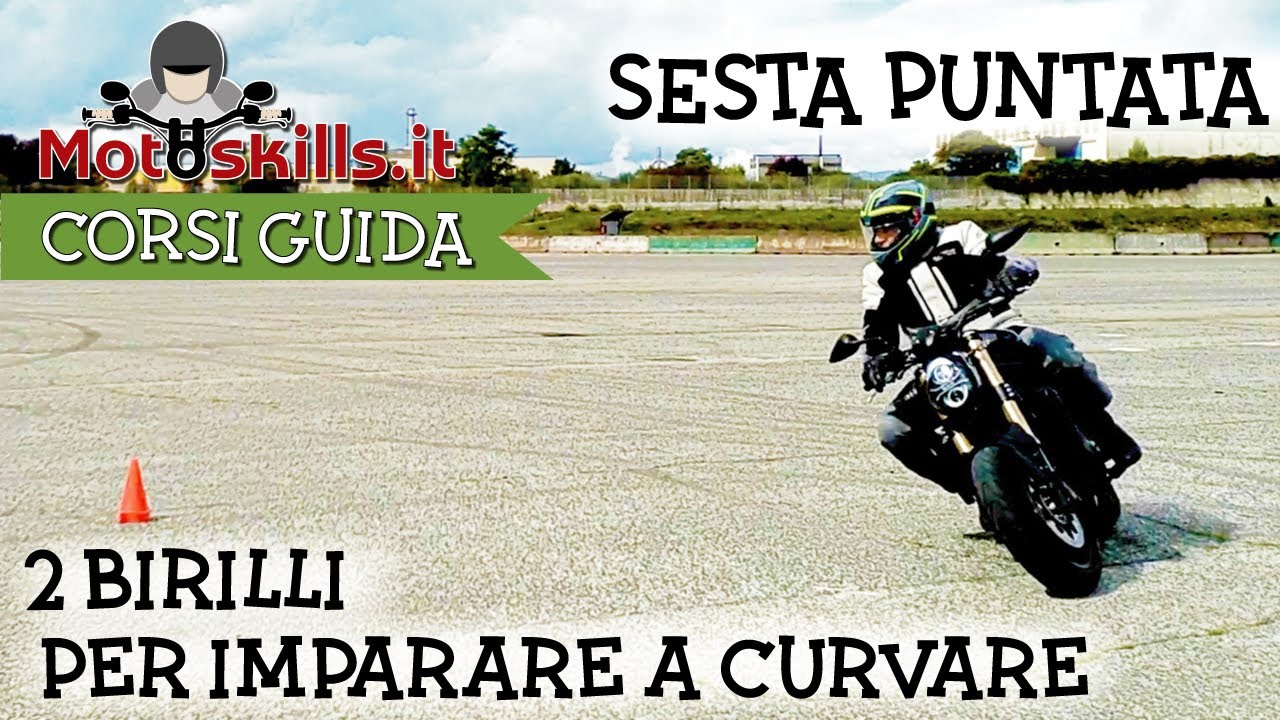 Due birilli per imparare a curvare
