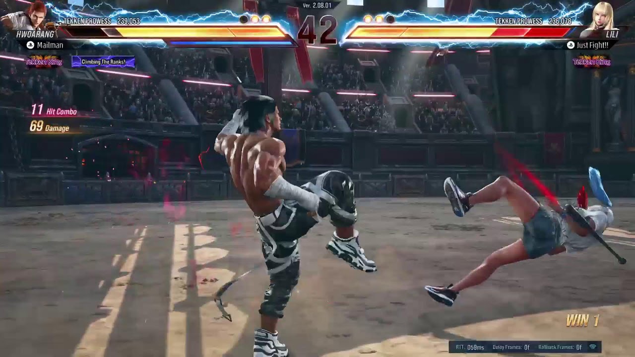 Mailman Hwoarang Tekken 8 Ranked