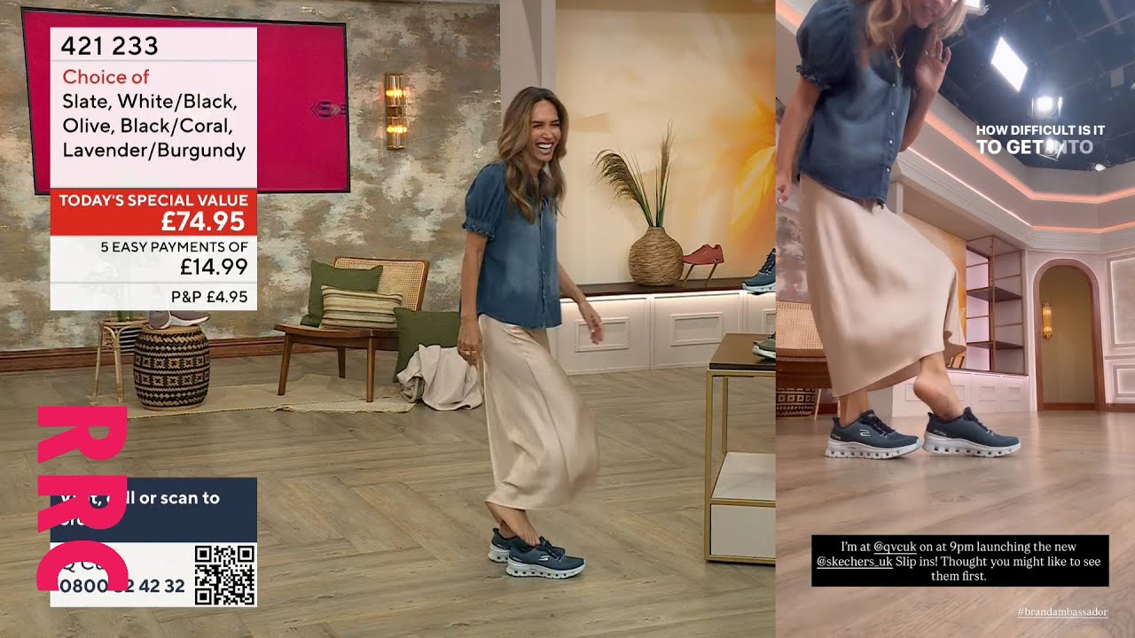 Myleene Klass }slipping in and out of shoes (so many times!)