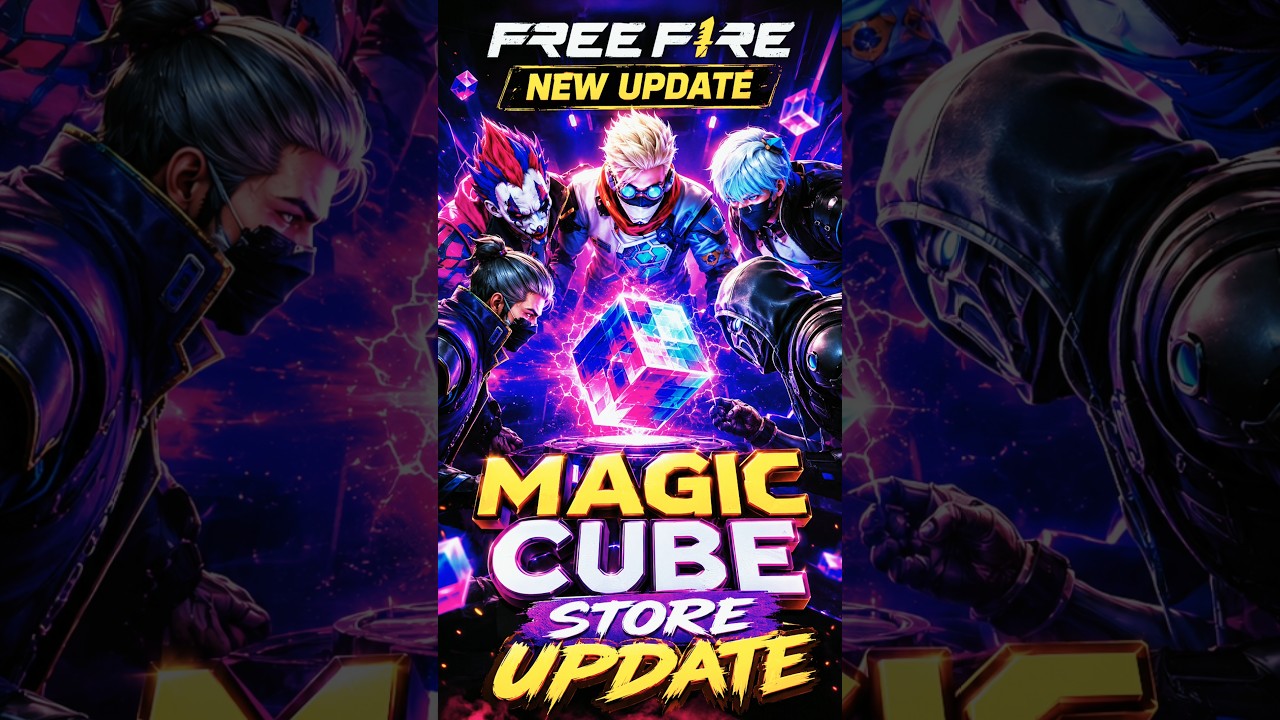 Free Fire Magic Cube Store Update 😱 Magic Cube New Bundles | OB55 Update | FF Upcoming Events