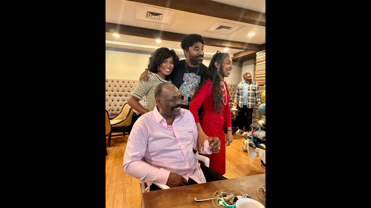 Dad's Birthday Party Surprise