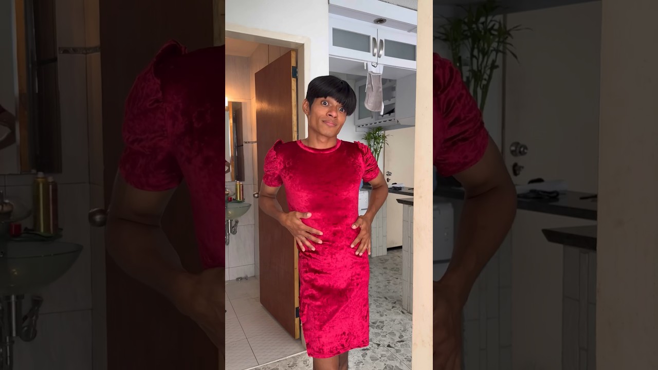 Una mujer cuando va a salir 🤣 