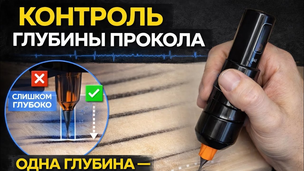 Почему у тебя плавает глубина прокола иглы