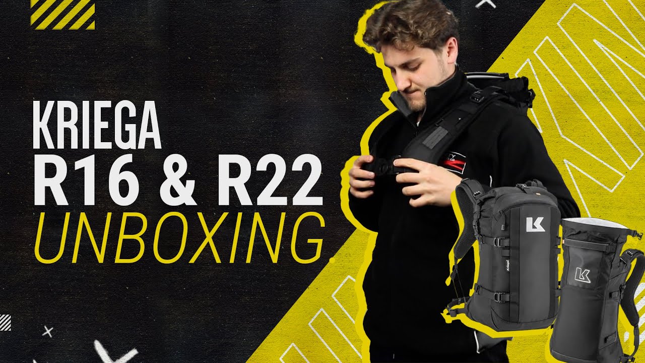 Распаковка рюкзаков Kriega R16 и R22
