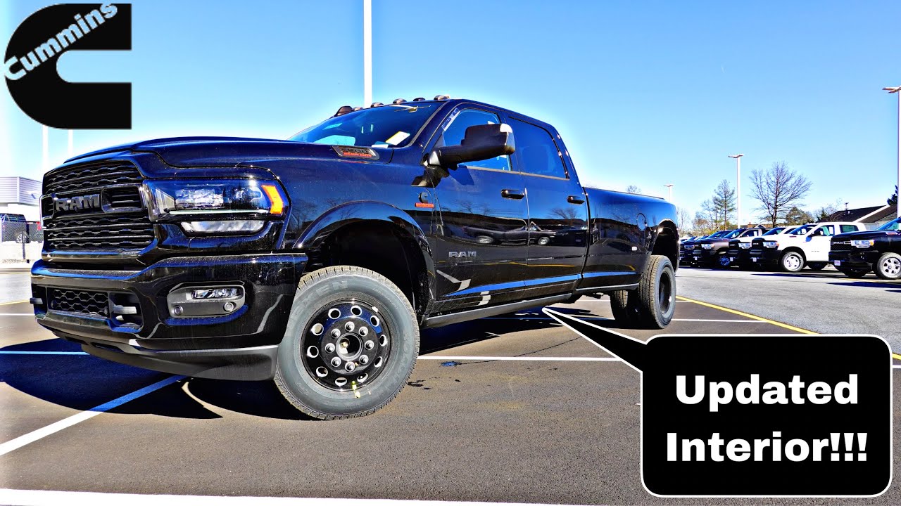 2022 RAM 3500 Limited Night Edition || Check Out The Updated Interior!!!