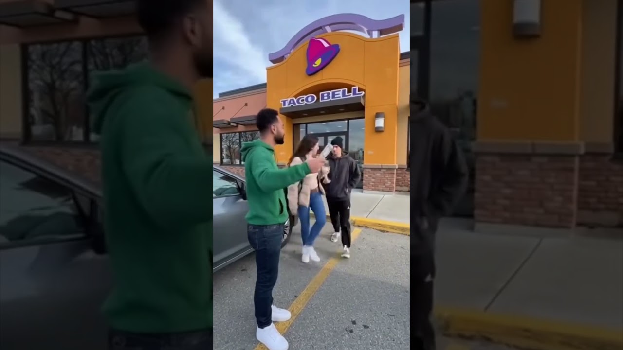 Offering People $100 Not to Eat at Taco Bell (Social Experiment) Make America Healthy Again!