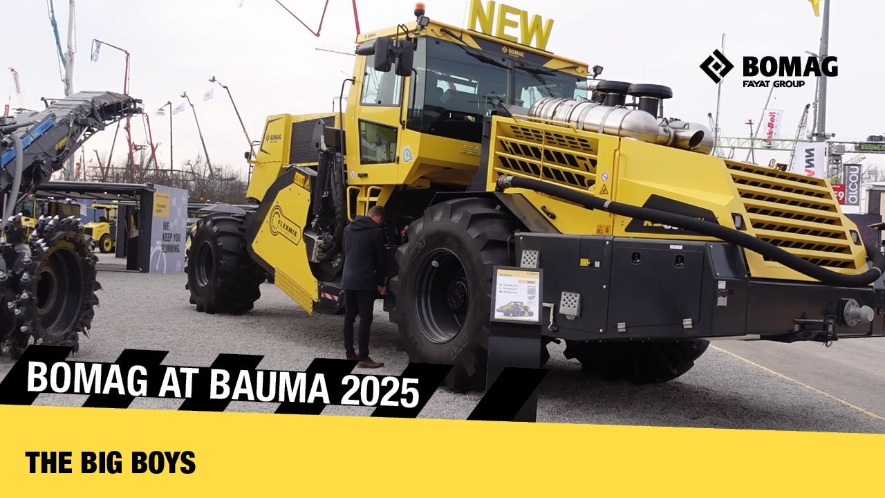 BOMAG at bauma 2025 - Heavy Construction Machines