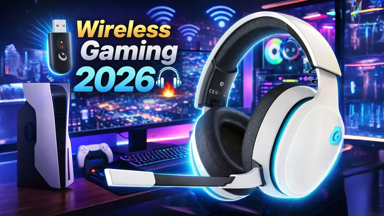 Топ-5 лучших беспроводных игровых наушников 2026 года 🎧🔥 | Лучшие игровые наушники для PS5