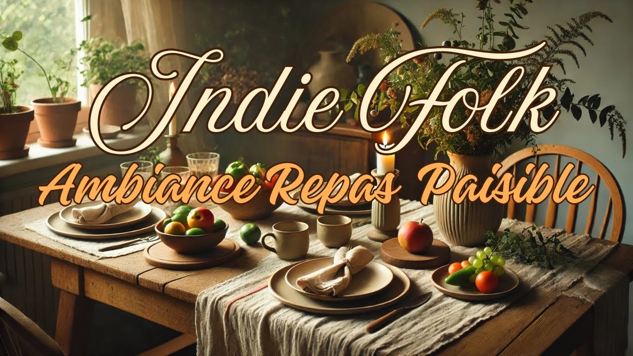 Musique Ambiance Repas Paisible ‐ Indie Folk Apaisant