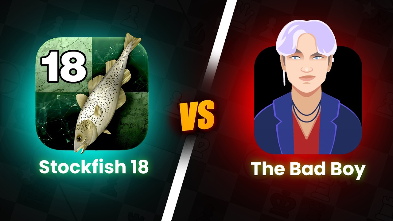 @chess  The Bad Boy vs Stockfish 18!!