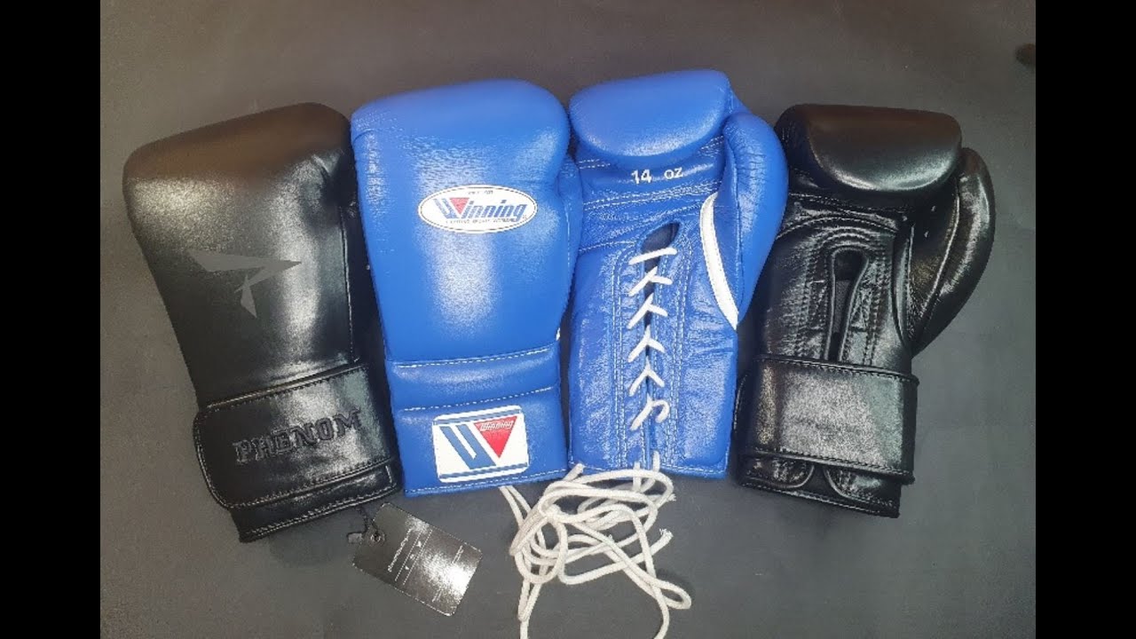 WINNING BOXING GLOVES MS-500-B  ,Phenom Elite SG-210S Pro Sparring Gloves14oz- Обзор и Сравнение