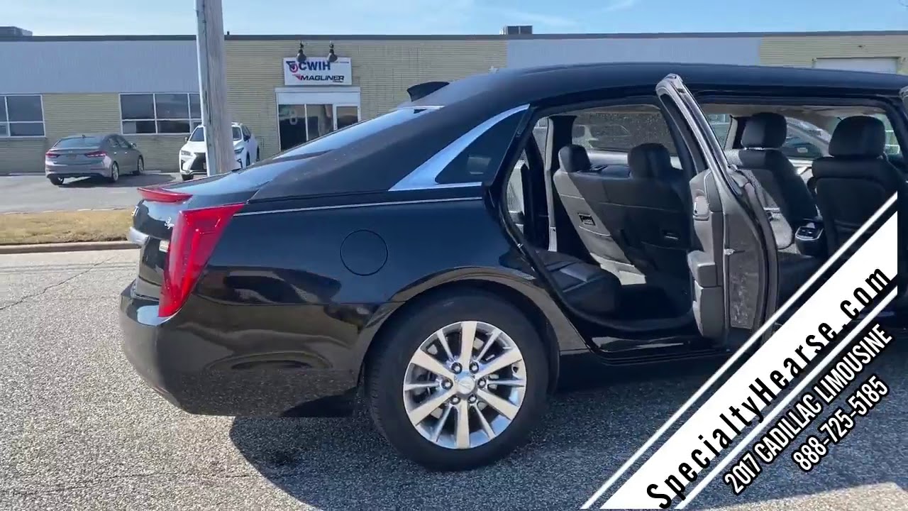 2017 CADILLAC EAGLE SIX DOOR FUNERAL LIMOUSINE