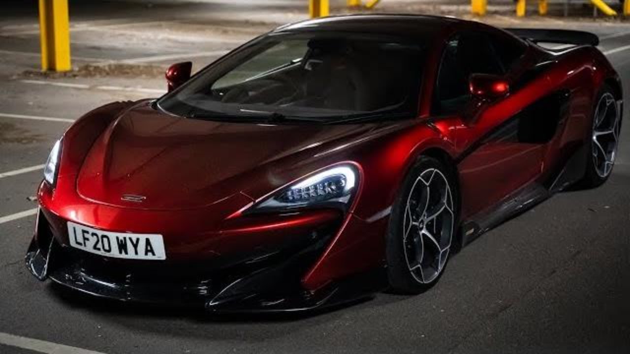 NIGHT RACING A MCLAREN 600LT SPIDER
