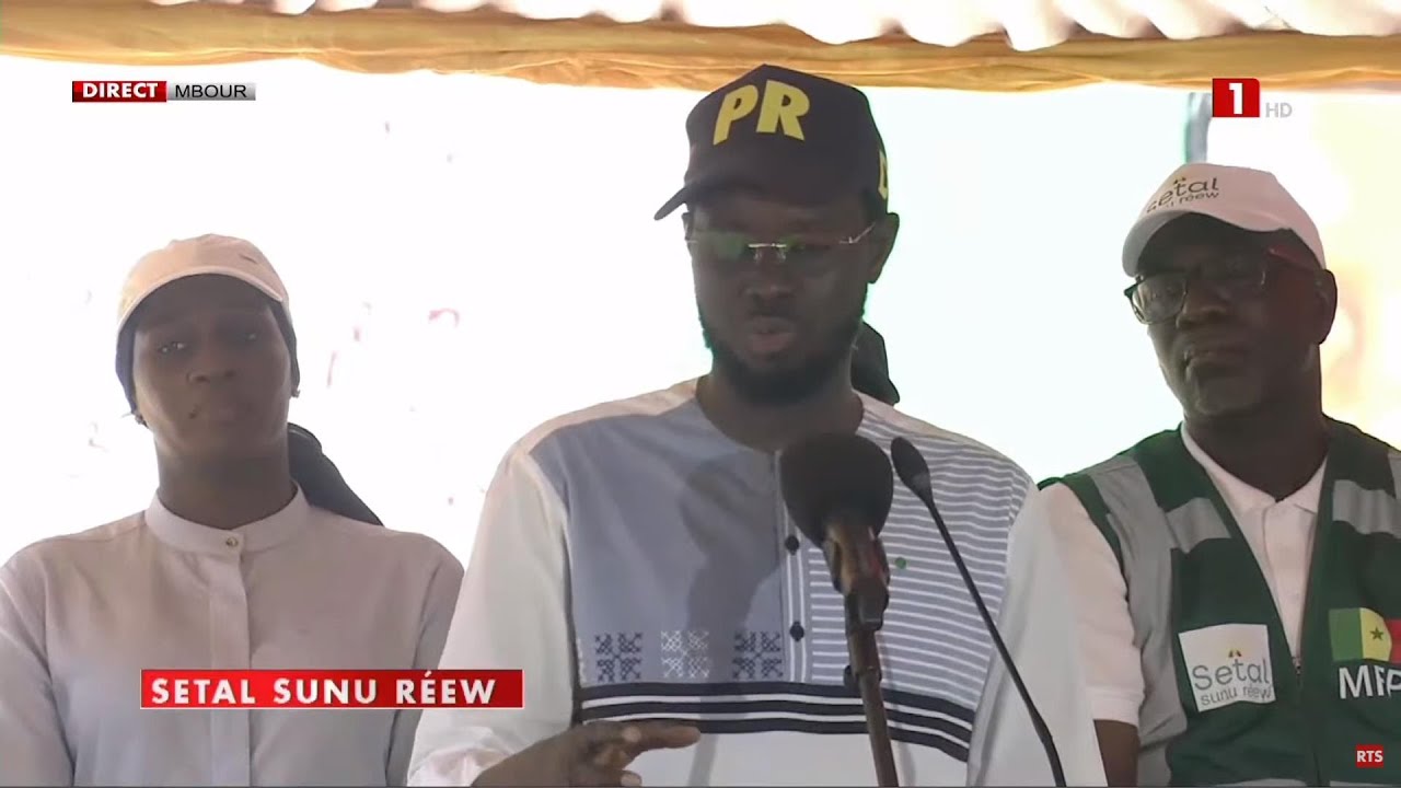 🛑DIRECT MBOUR | Pr.Diomaye au lycée Demba Diop Mbour pour la journée nationale de Setal Sunu Rew