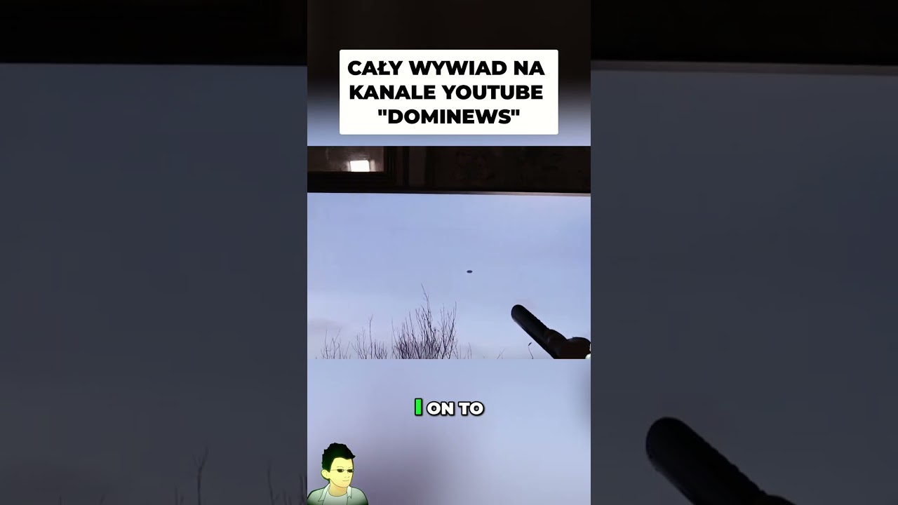 Makaljer pokazuje nagranie UFO! #shorts